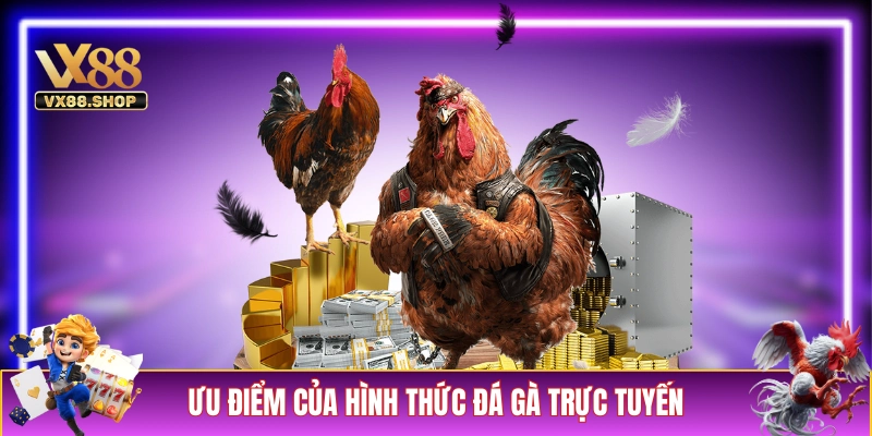 Những lợi thế của bộ môn đá gà trực tuyến