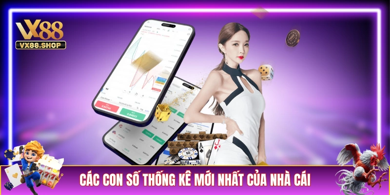 Các con số thống kê mới nhất của nhà cái